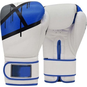 Gants de boxe en PU et cuir véritable personnalisables de haute qualité Caractéristiques extensibles confortables pour l'entraînement MMA - Product Image 2