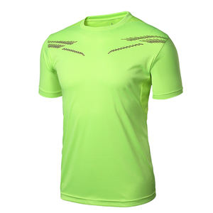 Camiseta Deportiva de Manga Corta para Hombre, Nueva Colección 2025, Ligera, de Secado Rápido, Transpirable, 100% Poliéster, para Correr, Gimnasio, Fisicoculturismo - Product Image 6