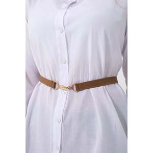 Ceinture fine élastique pour veste et robe 2cm - TABA - Product Image 3