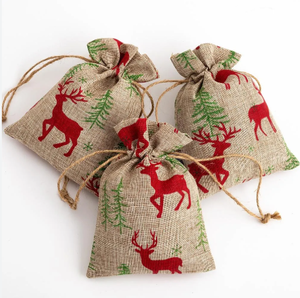 ถุงใส่ของขวัญวันหยุดช่างฝีมือ2025บรรจุภัณฑ์คริสต์มาสออร์แกนิกเป็นมิตรต่อสิ่งแวดล้อมสำหรับของขวัญงานแต่งงาน hampers เทศกาลตกแต่งบ้าน - Product Image 4