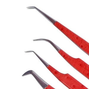 Pince à épiler d'extension de cils personnalisée à 45 degrés de haute qualité pince à cils populaire et autres outils de maquillage avec logo personnalisé - Product Image 4