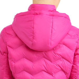Chaqueta acolchada con cremallera de diseño personalizado para mujer, punto transpirable, estilo de calle, decoración bordada de moda informal - Product Image 6