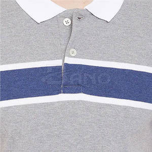 Camiseta de secado rápido para hombre de último diseño, Color sólido para uso al aire libre, hecha de tela de punto de fibra de algodón/Bambú - Product Image 6