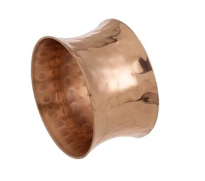 <b>Hammered</b> Napkin Ring Modern Table Decorative Napkin Ring Prime Quality Metal Napkin Ring <b>Holder</b> at Good Price - Product Image 1