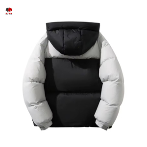 Veste matelassée légère à capuche pour l'hiver, fabricant de vestes matelassées, fournisseur en gros, logo personnalisé, veste matelassée d'hiver - Product Image 2