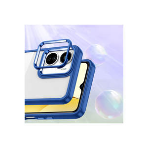 Coque de téléphone en silicone OYO Flora Vivo Y19, protection arrière bleu marine, style INS élégant pour les coques de téléphone portable Vivo Y19 - Product Image 5