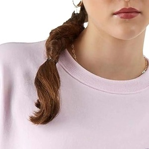 2025 Sudadera de cuello redondo de alta calidad para mujer, nuevo diseño, sudadera lisa con logotipo personalizado para Otoño e Invierno - Product Image 6