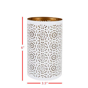 Vente en gros de bougeoirs en verre de style marocain avec décoration personnalisée pour la maison et les événements de Noël - Product Image 3