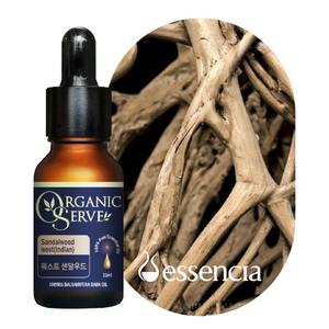 Aceite Esencial de Sándalo Occidental Orgánico Essencia de 15 ml, Aceites de Lavanda 100% Puros de Grado Terapéutico Hechos con Materia Prima de Corteza - Product Image 1