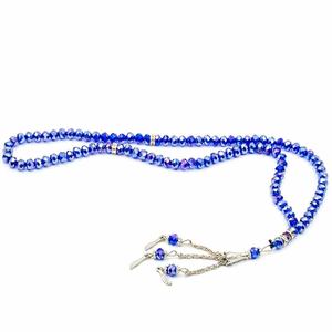 Nuevo 2025 cuentas de buena calidad vidrio Tasbeeh oración musulmana Tasbih 100 cuentas Ramadán regalo religioso Tasbih redondo hermoso - Product Image 6