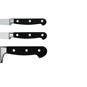 Juego de Cuchillos de Chef Profesionales Hechos a Mano de Acero Inoxidable con Hojas de Acero de Damasco de 67 Capas, Juego de Tres Piezas para Diestros, Pakistán - Product Image 5