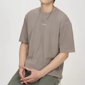 Camiseta informal de verano y otoño de alta calidad para hombre, ropa de calle con estampado bordado de diseño Original, camiseta de moda para Fitness, tallas - Product Image 5