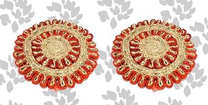 Modern Jute Non-Slip Placemat Elegant Durable <b>Table</b> <b>Mats</b> for Dining Kitchen Wedding & Family Party Gathering Placemat Design - Product Image 4