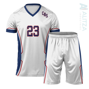 Ropa Deportiva Personalizada que Absorbe la Humedad, Pantalones Cortos de Fútbol para Entrenamiento, Camisetas de Fútbol con Color, Logotipo y Diseño Personalizados 100% - Product Image 1