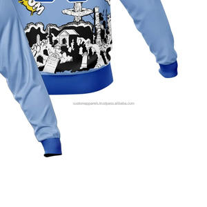 Sudadera con Capucha y Logotipo Bordado Personalizado para Hombre, Sudadera con Capucha de Alta Calidad de Marca Privada, Sudadera de Felpa 100% Algodón, Sudadera Lisa de Fábrica - Product Image 6