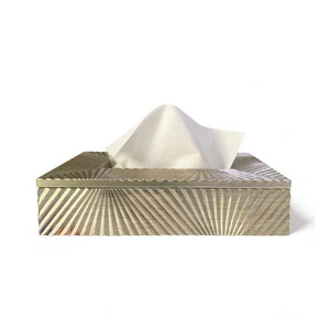 Porte-couverts en bois élégant avec compartiment à serviettes Porte-serviettes et couverts en bois décoratif pour un rangement pratique - Product Image 1