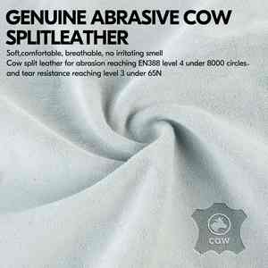 Vente en gros de gants de gréeur en cuir de vachette Design personnalisé et durable pour la construction à usage intensif et la sécurité industrielle - Product Image 2