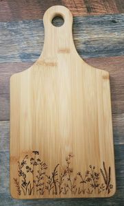 Wooden chopping board with juice groove to prevent <b>liquid</b> spills while cutting fresh fruits or cooked meat - Product Image 6