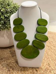 Rustic Wood Necklace for Minimalist Fashion-Handcrafted <b>Wooden</b> Crafts Boxes <b>Wall</b> <b>Signs</b> - Product Image 6