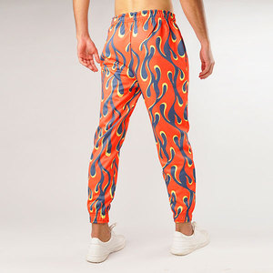 Venta al por mayor personalizado 100% algodón Jogger 3D Puff estampado polar chándal hombres pantalones de chándal - Product Image 5