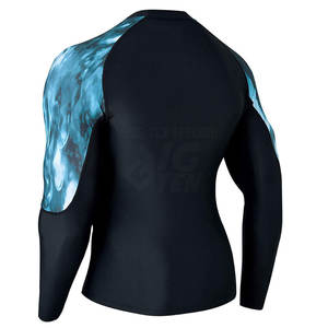 Camiseta de Compresión Deportiva de Manga Larga para Hombre, para Entrenamiento, Gimnasio, Running, MMA, Hecha con Material Duradero para un Movimiento Atlético Completo - Product Image 3