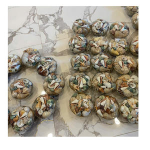 Artistic Seashell Bag Themed Bowl Using Polished Seashell Material For Room Decoration Produced In Vietnam - Product Image 5