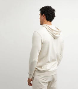 Conjuntos de Jogger con logotipo bordado personalizado para hombre, ropa de entrenamiento de tela de algodón suave transpirable, chándal de lana ecológico para el verano - Product Image 6