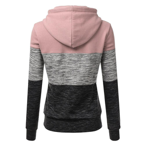Tendance 2024 : Sweat à capuche décontracté coréen en coton de haute qualité pour femme, avec logo personnalisé, en tissu polaire à séchage rapide - Product Image 5