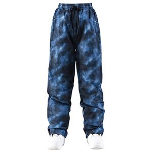Pantalones de esquí de invierno con múltiples bolsillos transpirables holgados para hombre personalizados ropa informal estilo Hip Hop con cremallera de talla grande estampado de carga para exteriores - Product Image 6