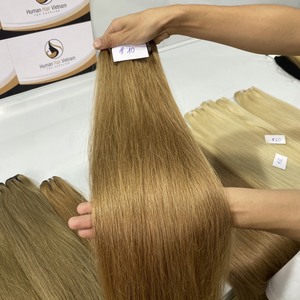 Vente en gros de paquets de cheveux humains vierges, cuticules brésiliennes vierges alignées, tissage de cheveux humains crus en vison - Product Image 3