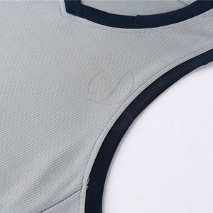 El mejor diseño personalizado Ropa deportiva para exteriores Uniforme de baloncesto 100% Poliéster Alta calidad Transpirable Tallas grandes para exteriores - Product Image 4