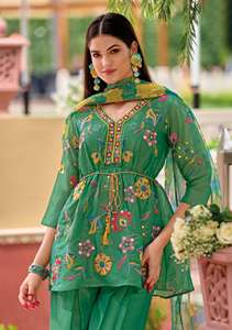Nuevo Duppata de Viscosa Pura para Adultos, Accesorio Hecho a Mano, Estampado Digital, Secado Rápido, Diseño para Fiestas, Conjunto de Salwar Kameez - Product Image 6