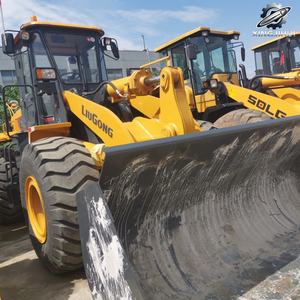 Chargeuse sur pneus LIUGONG50 d'occasion, 16 tonnes, godet de 3 m³, marque chinoise d'origine, 95% neuve, construction, faible nombre d'heures, certifiée CE, d'occasion - Product Image 5