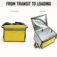 Sac à dos isotherme personnalisé pour la livraison de nourriture, sac de messagerie imperméable pour les motards