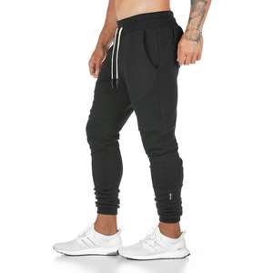 Pantalon de survêtement décontracté pour homme avec broderie LOGO personnalisé Polyester/coton Écologique Séchage rapide Épaisseur légère - Product Image 1