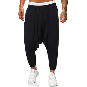 Your Own logo Custom Brand Custom Made Men <b>Pants</b> Casual Sports Trousers Professional Sports Trousers <b>Drop</b> <b>Crotch</b> for Men's - Product Image 4