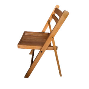 La mejor silla plegable de jardín hecha de madera de teca maciza y con un diseño moderno y minimalista. - Product Image 4