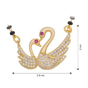 Mangalsutra Swan pour les occasions de mariage - Product Image 3