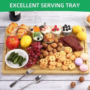 Tabla de cortar de uso de doble vía, tabla de cortar con acabado Rectangular Natural, pizarra, mesa más vendida para utensilios de cocina para el hogar y el Hotel - Product Image 3