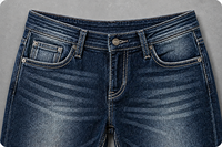 Jeans évasés taille basse pour femmes, en denim stretch délavé, fabrication OEM, marque privée, vente en gros