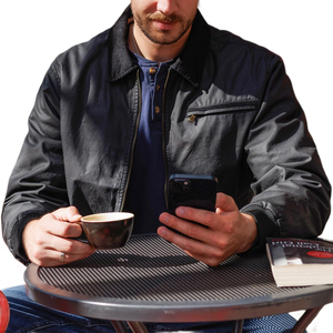 Men's <b>Jackets</b> Lightweight Cotton <b>Canvas</b> <b>Work</b> Man <b>Jackets</b> Quilted Casual Outdoor Street Wear with <b>Canvas</b> <b>Work</b> <b>Jacket</b> For Man - Product Image 6