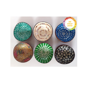 Cuenco de cáscara de coco, Vietnam ecológico de coco natural, ampliamente utilizado para servir bocadillos de frutas y uso sostenible - Product Image 2