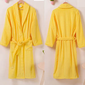 رداء حمام قطني مخصص للنساء ODM & OEM بالجملة من المصنع رداء حمام قطني ناعم للغاية للهدايا والفنادق - Product Image 3