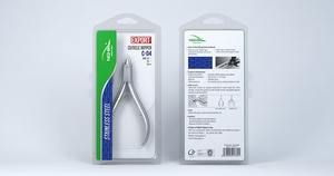 NGHIA C-04 professionnel de haute qualité en acier inoxydable pince à cuticules pour ongles meilleur exporté ensemble de manucure pour Nail Art finition grise - Product Image 5