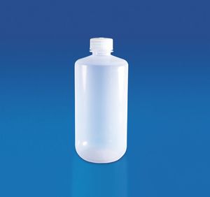 10 flacons de agent transparents à bouche étroite, inscription dans le dos, durs, translucide et a un excellent contact, balles en polypropylène - Product Image 4