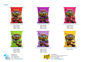 โคโคแลนด์ โคโคเจลลี่ - มะม่วง 720 กรัม x 12 ซอง เยลลี่ช็อกโกแลต - Product Image 5