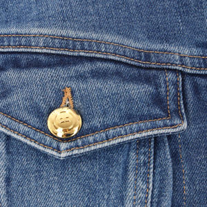 Nouveau à la mode col rabattu femmes veste coupe-vent 100% respirant matériel fait femmes denim veste de haute qualité - Product Image 5