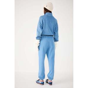 Pantalones Deportivos de Mujer, 100% Algodón, Estilo Jogger, Desgastados - Product Image 5