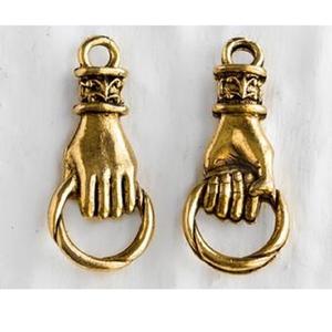 Última Novedad: Timbre de Puerta de Latón con Acabado Dorado, Diseño Antiguo, Elaborado en Metal, en Venta - Product Image 5