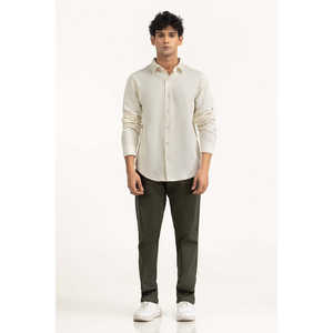 T-shirt Homme Slim Fit Polo MN-PSH-WS25-023 en Spandex Anti-Plis de Haute Qualité, Confortable, à Rayures, Couleur Foncée - Product Image 4